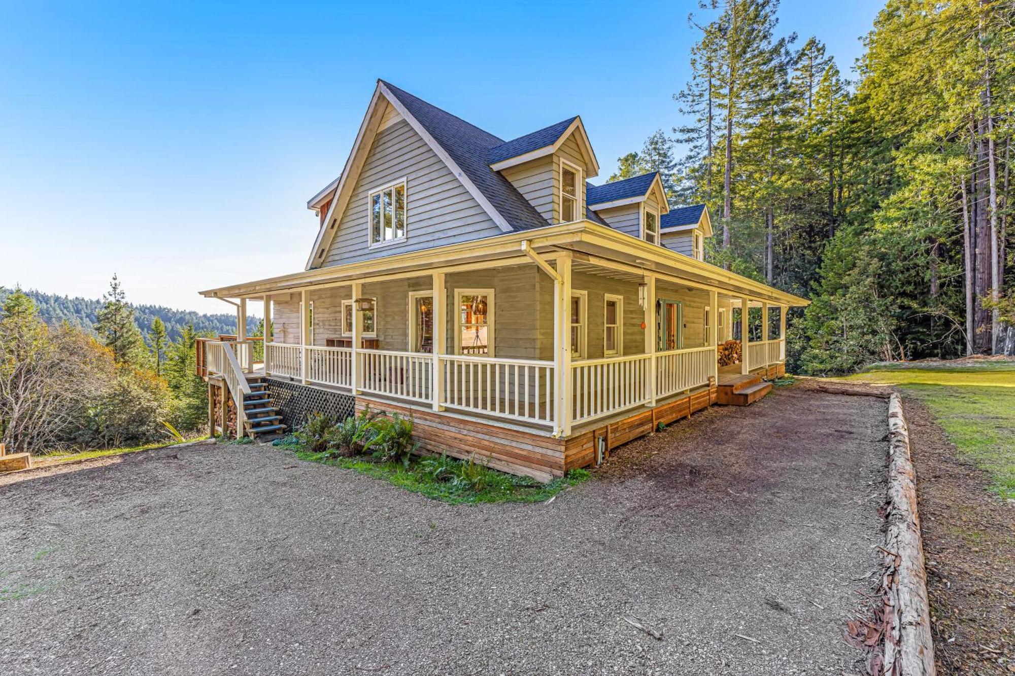Mendocino Redwood Retreat - Vista Home Albion Exteriör bild