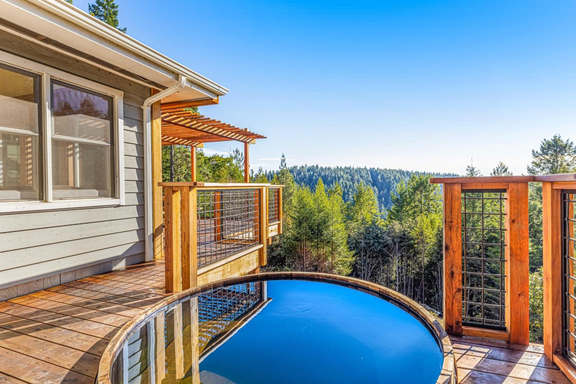 Mendocino Redwood Retreat - Vista Home Albion Exteriör bild