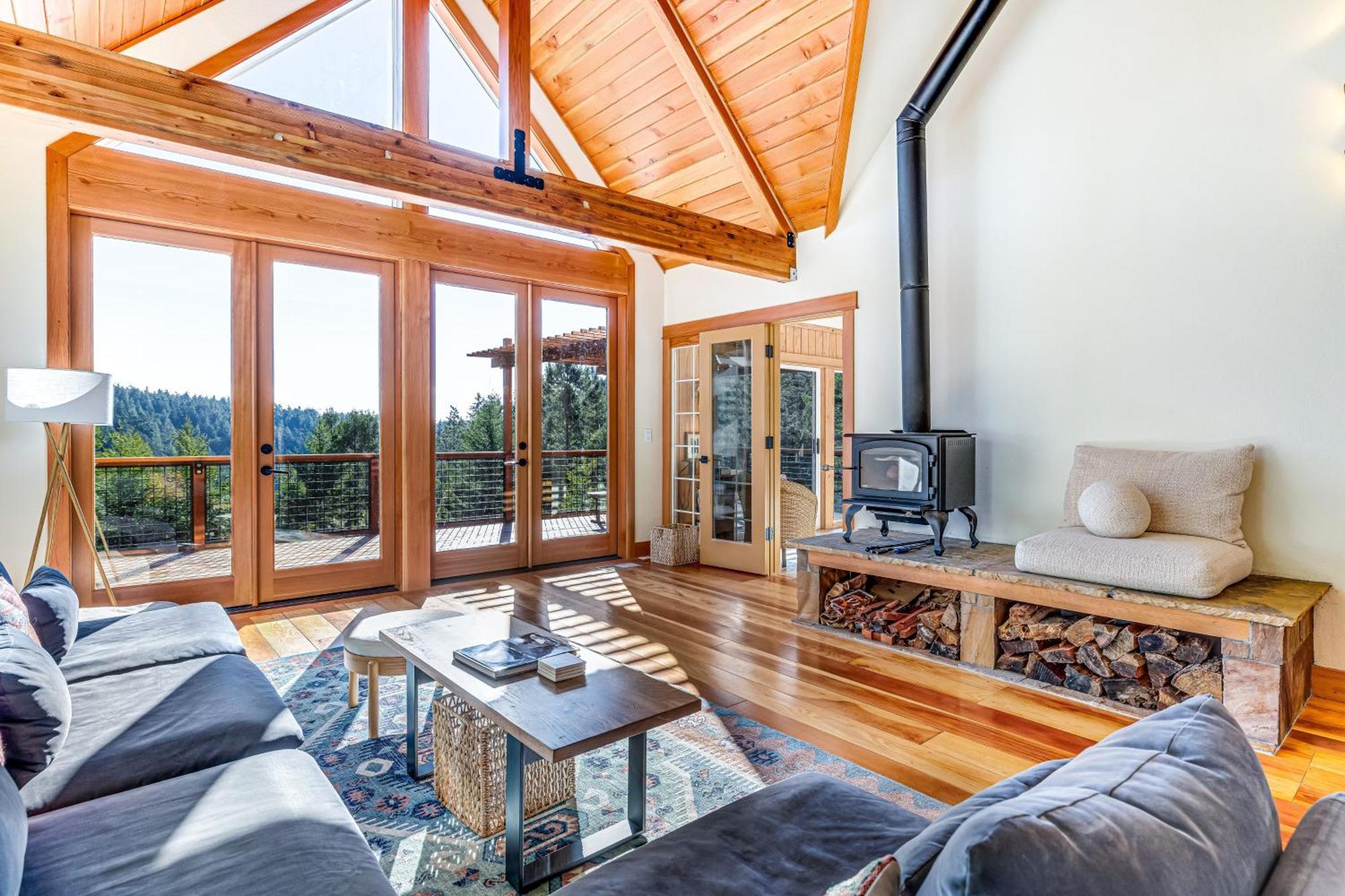 Mendocino Redwood Retreat - Vista Home Albion Exteriör bild